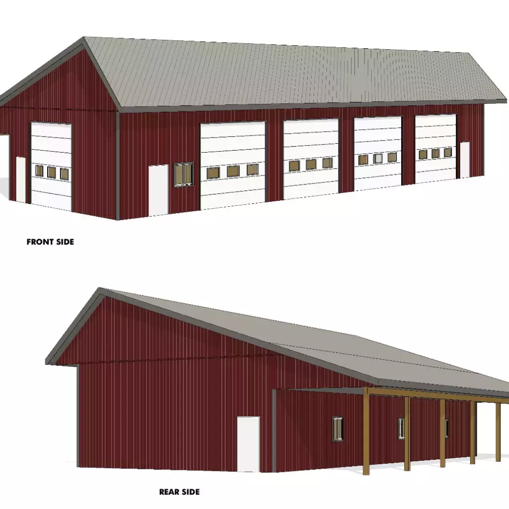 Barn proposed as Kwantlen Polytechnic University makes safety and security upgrades Picture by Integrity Buildings