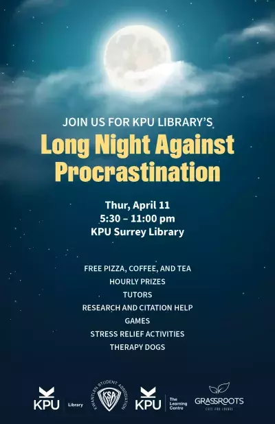 Long Night Against Procrastination Poster