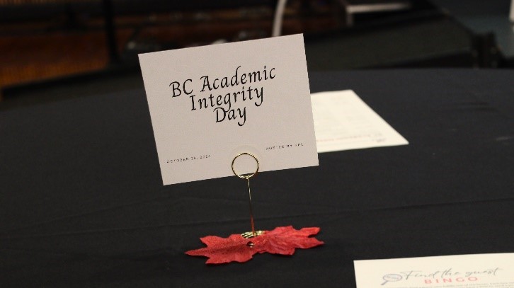 BC academic integrity day