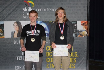 Winners at Skills Canada BC's 2018 Provincial Competition!