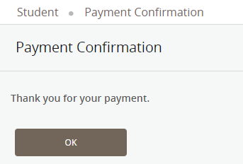 Payment Confirmation