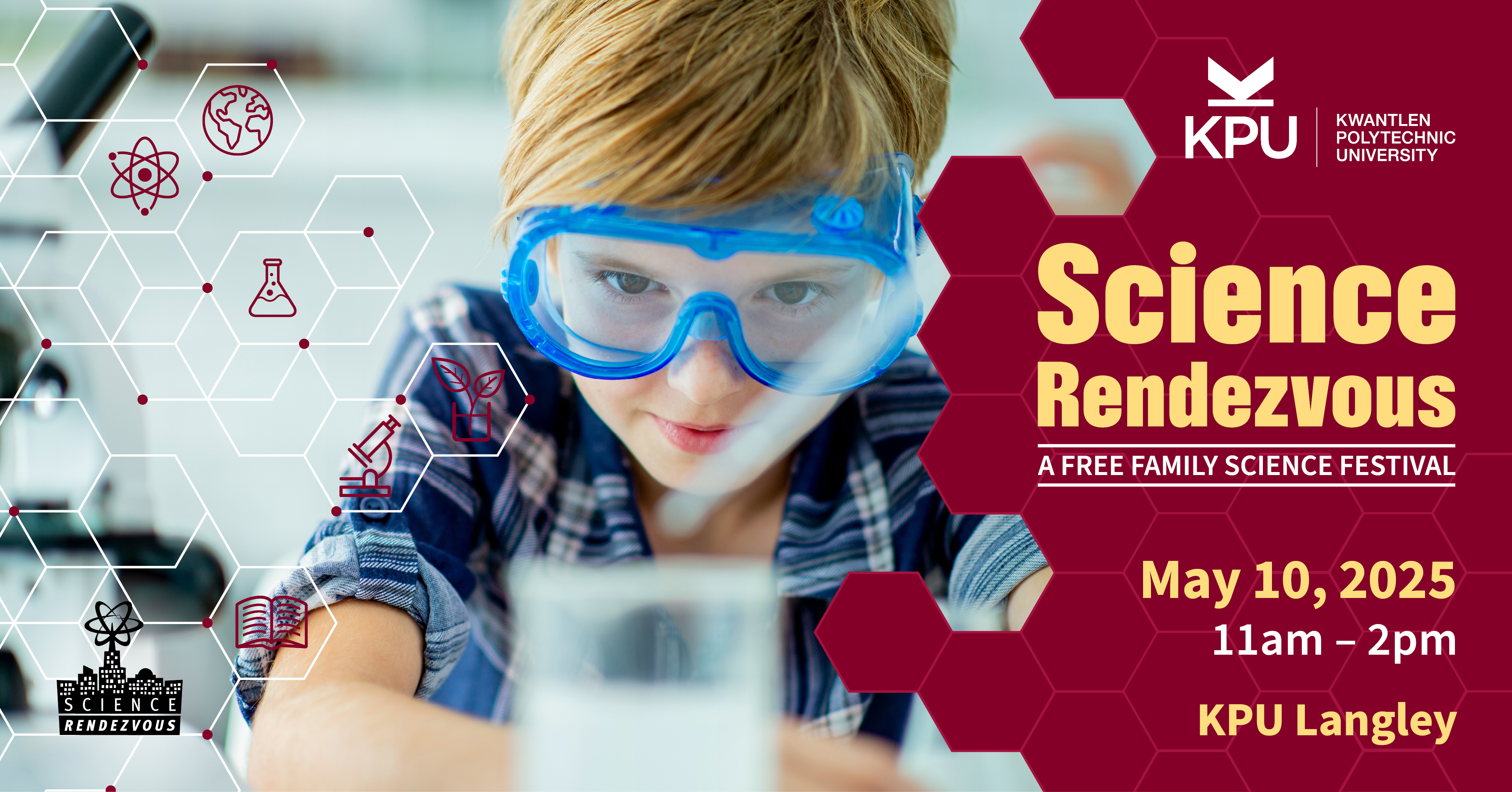 KPU Science Rendezvous 2025 web header