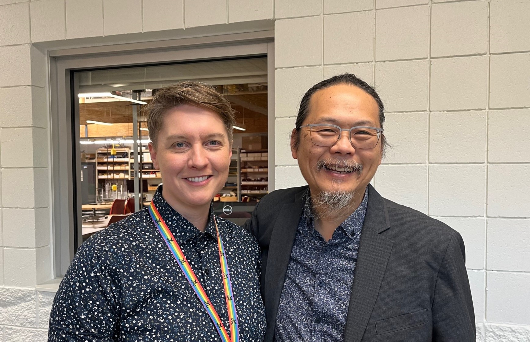 Dr. Tara Lyons (left) and Dr. Michael Ma (right)