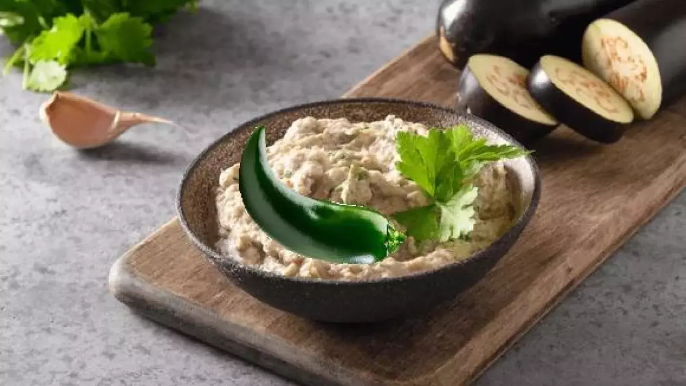 Spicy babaganoush