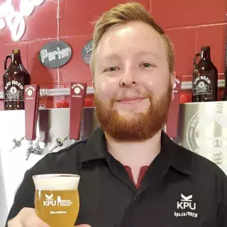 KPU Brewing, lab instructor, Michael Miller