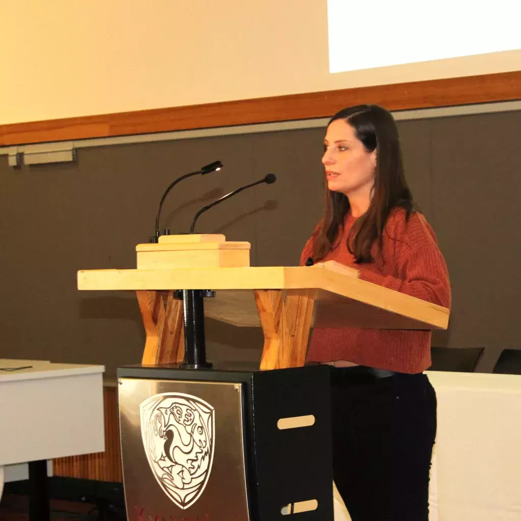 B.C. Academic Integrity Day keynote speaker and KPU instructor Dr. Alana Abramson.