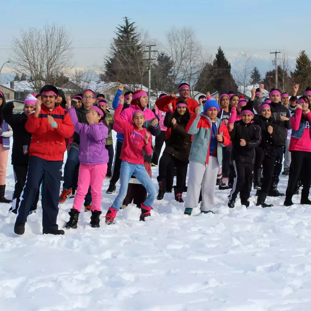 Over 600 students join anti-bullying flash mob