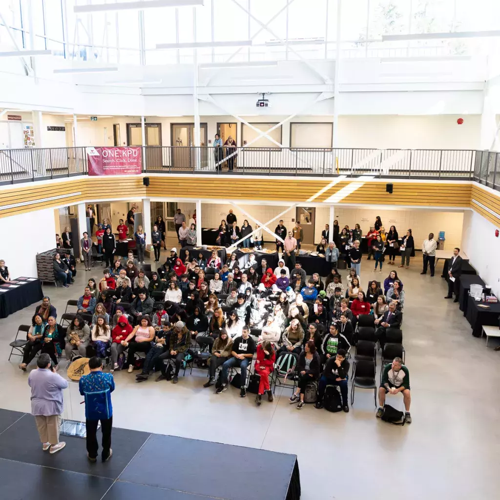 Open Doors, Open Minds welcomes largest group of high school students to Kwantlen Polytechnic University. 