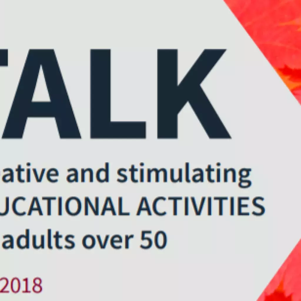 Talk Fall 2018 - educational opportunities for the over 50s