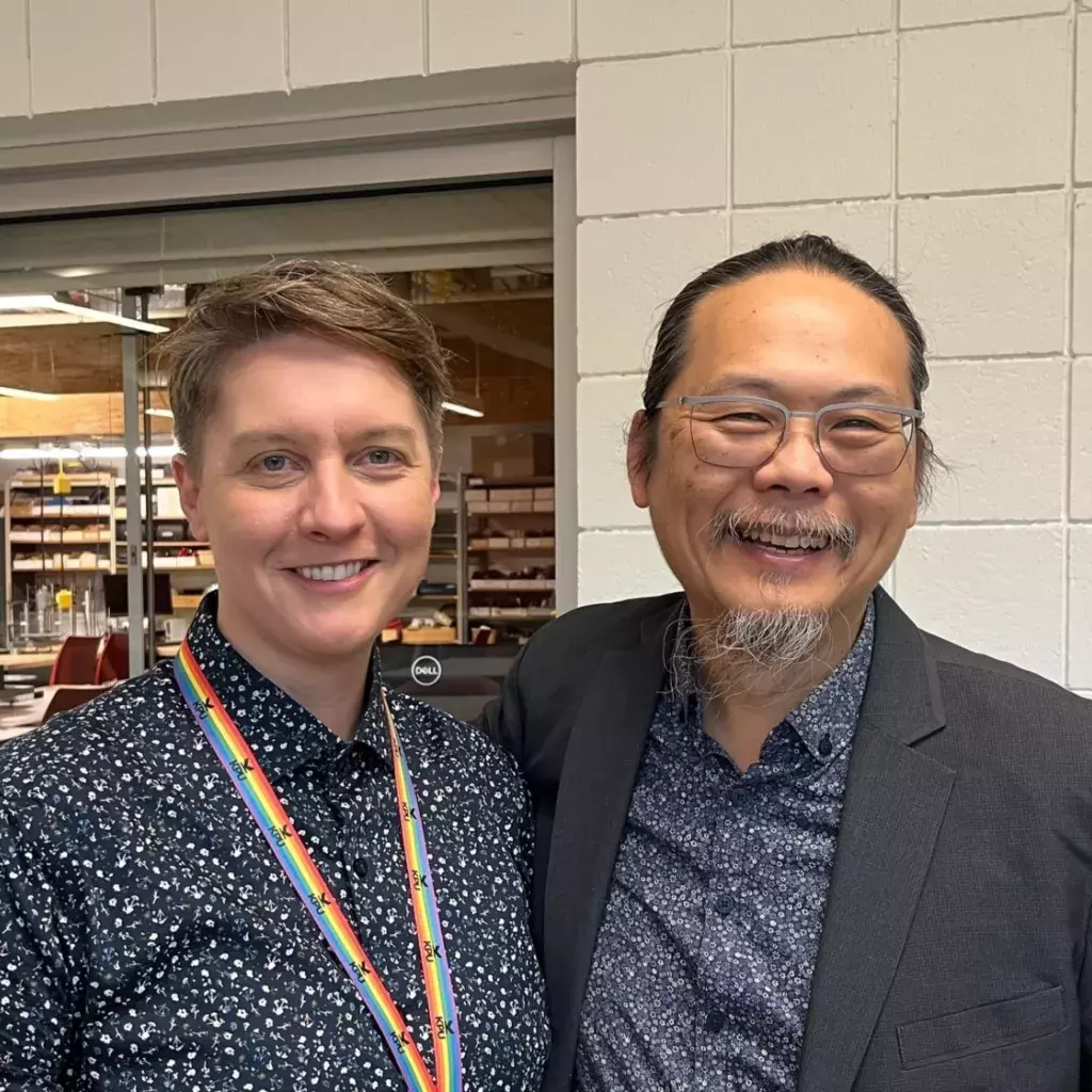 Dr. Tara Lyons (left) and Dr. Michael Ma (right)