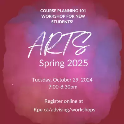 Arts Course planning Workshop