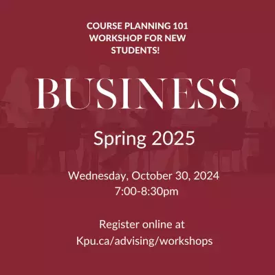 Business Course planning workshop