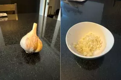 Minced garlic