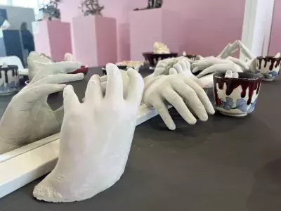 Claudia Shen hand sculptures