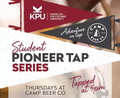 KPU Brewing, CAMP Beer, Pioneer Tap Series, Langley Ale Trail