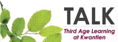 image of green leaves with the TALK logo on the right