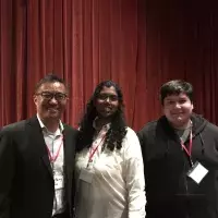 Mandarin students with Mandarin instructor Yanfeng Qu